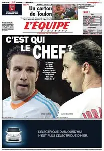 L'Equipe du Dimanche, 07. Octobre 2012