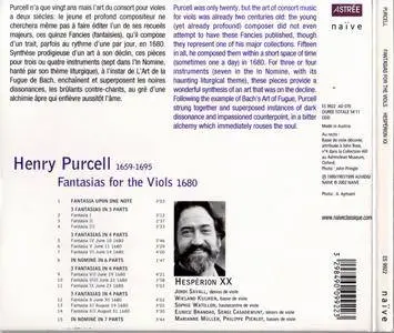 Jordi Savall & Hesperion XX - Henry Purcell - Fantasias for the Viols 1680 (2002) {Naive-Astree ES 9922 rec 1994}