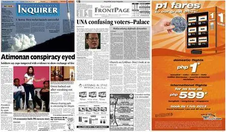 Philippine Daily Inquirer – January 31, 2013