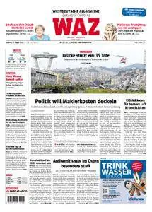 WAZ Westdeutsche Allgemeine Zeitung Duisburg-West - 15. August 2018
