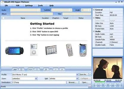 Xilisoft DVD Ripper Platinum 4.0.95.1207