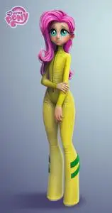 Fluttershy humanization