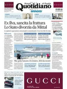 Quotidiano di Puglia Brindisi - 12 Gennaio 2024