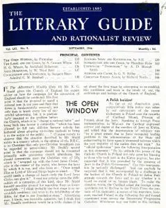 New Humanist - The Literary Guide, September 1946