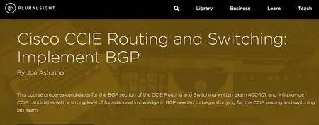 Cisco CCIE Routing and Switching: Implement BGP [repost]