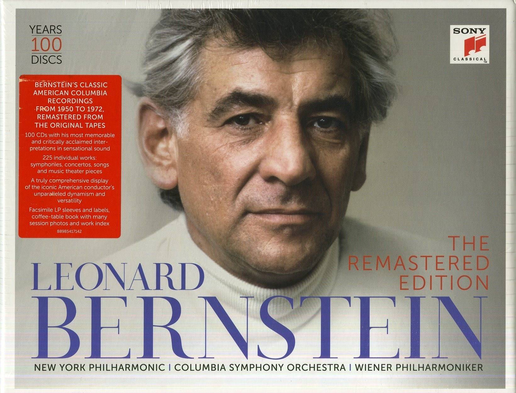 Leonard Bernstein - The Remastered Edition Part 1 (100CD Box Set, 2017