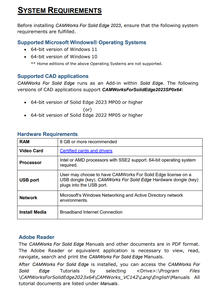 CAMWorks 2023 SP0 for Solid Edge