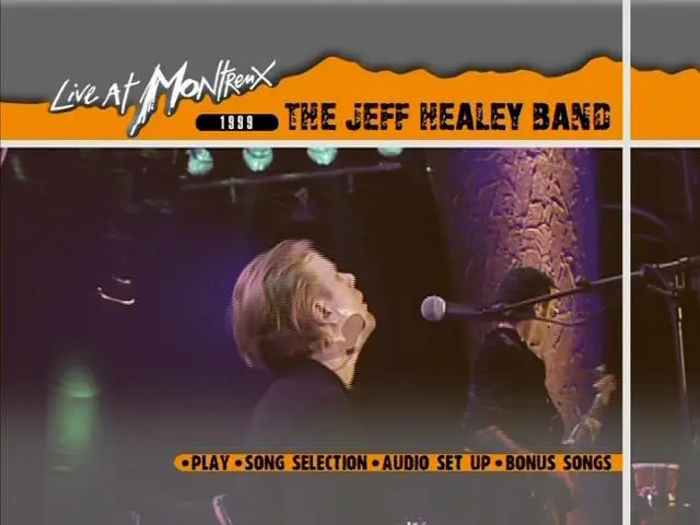 The Jeff Healey Band - Live At Montreux 1999 DVD (2005)