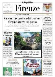 la Repubblica Firenze - 3 Settembre 2021