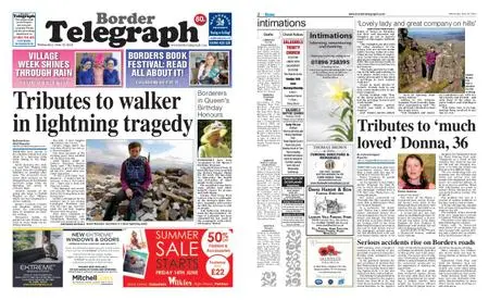 Border Telegraph – June 12, 2019