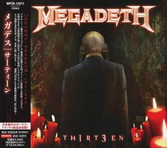 Megadeth - Th1rt3en (2011) [Japanese Edition]