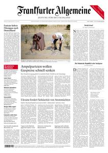 Frankfurter Allgemeine Zeitung  - 26 September 2022
