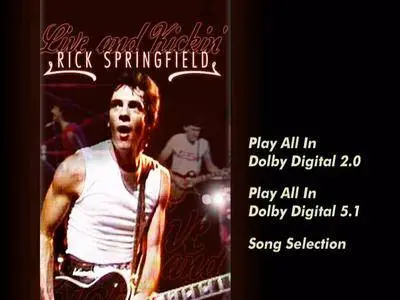 Rick Springfield - Live And Kickin' 1982 (2005)