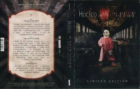 Hocico - The Spell Of The Spider (2017) {3CD Box, Limited Edition}