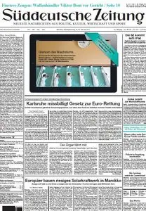 Süddeutsche Zeitung vom 29. und 30. Oktober 2011