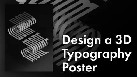 Design a 3D Typography Poster