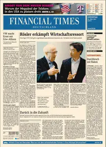 Financial Times Deutschland vom 10 Mai 2011