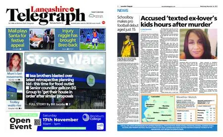 Lancashire Telegraph (Burnley, Pendle, Rossendale) – November 16, 2022