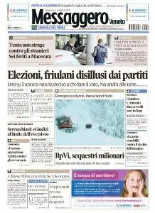 Il Messaggero Veneto Udine - 4 Febbraio 2018