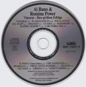 Al Bano & Romina Power - Vincerai: Their Greatest Hits (1991) {WEA Germany}