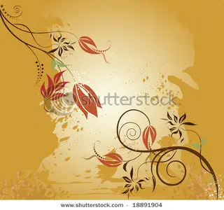 Vector floral design