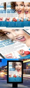Template PSD - Dental Clinic Business Flyer