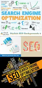 Vectors - Stylish SEO Backgrounds 9