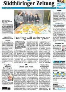 Suedthueringer Zeitung vom 08 Oktober 2010
