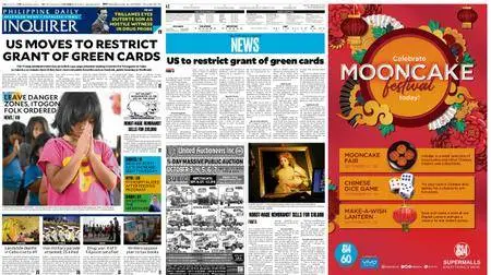 Philippine Daily Inquirer – September 24, 2018