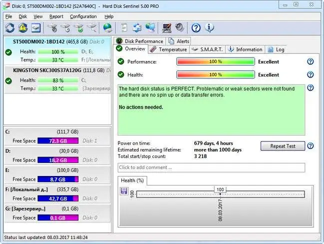 hdd sentinel portable