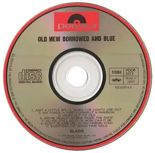 Slade - Old New Borrowed and Blue (1974) [1992, Japan 1st Press, Polydor POCP-2177]