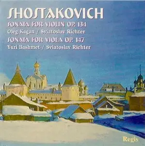 Shostakovich: Sonatas for Violin and Viola / Kagan, Richter, Bashmet (2003)