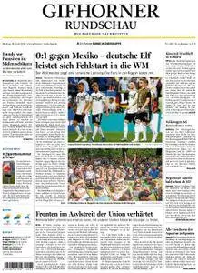 Gifhorner Rundschau - Wolfsburger Nachrichten - 18. Juni 2018