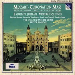 Trevor Pinnock, The English Concert - Mozart: Coronation Mass; Exsultate, jubilate; Vesperae solennes (1994)