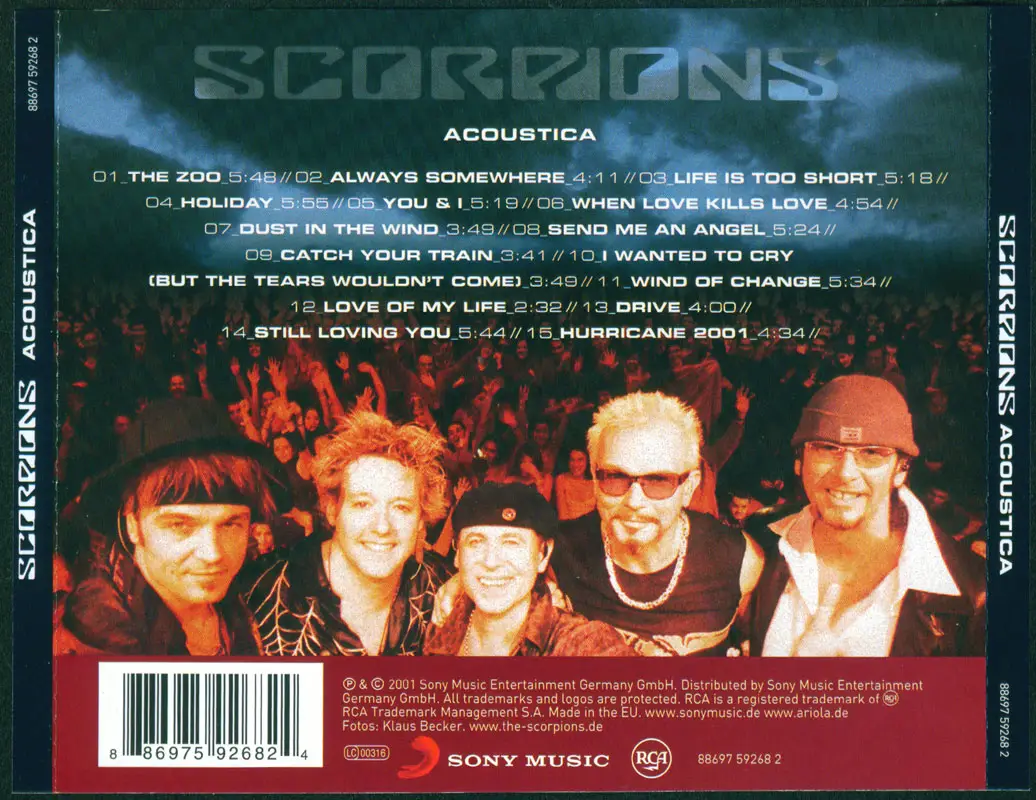 cd scorpions acoustica download