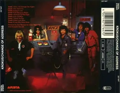 Krokus - Change of Address (1986)