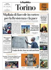 la Repubblica Torino - 25 Aprile 2022