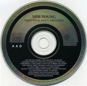 Neil Young - London 1971 (1991) {Silver Shadow}