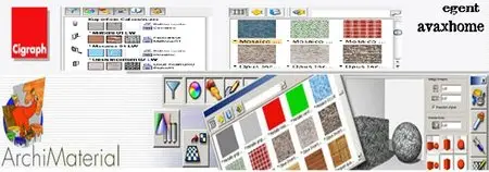 Cigraph ArchiMaterial v1.08 For Archicad 12