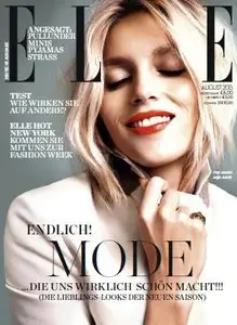 ELLE Germany - August 2015