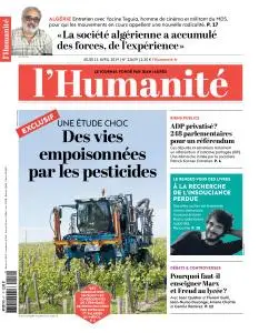 L'Humanite du Jeudi 11 Avril 2019