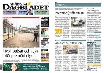 Skånska Dagbladet – 23 mars 2018