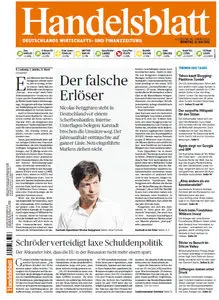 Das Handelsblatt - Dienstag, 21 Mai 2013