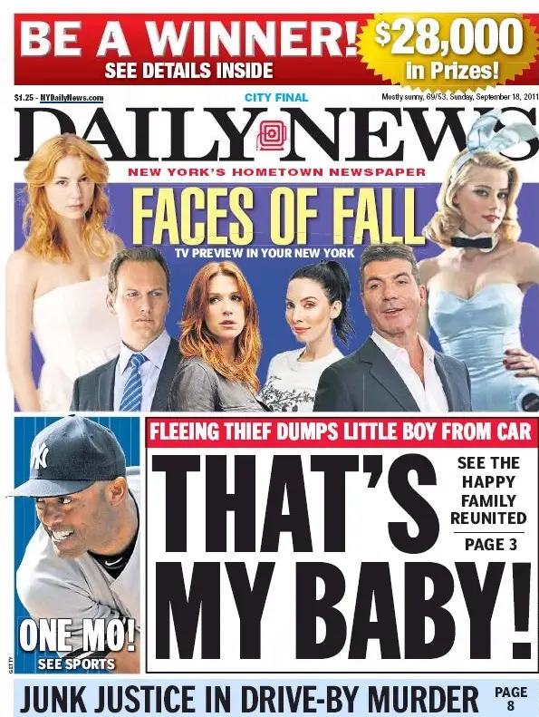 New York Daily News - (18.09.2011)