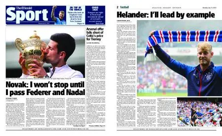 The Herald Sport (Scotland) – July 15, 2019