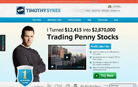 Timothy Sykes - Trading Strategy: Full Course (8 DVDs)