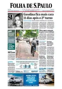 Folha de São Paulo - 8 de novembro de 2014 - Sábado