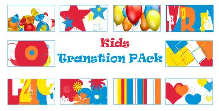 Kids Transition Pack - Motion Graphics (VideoHive)