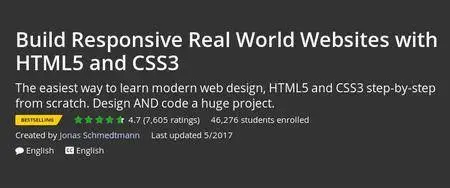 Udemy - Build Responsive Real World Websites with HTML5 and CSS3 (Repost)