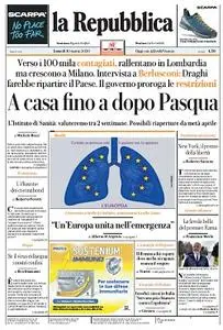 la Repubblica - 30 Marzo 2020